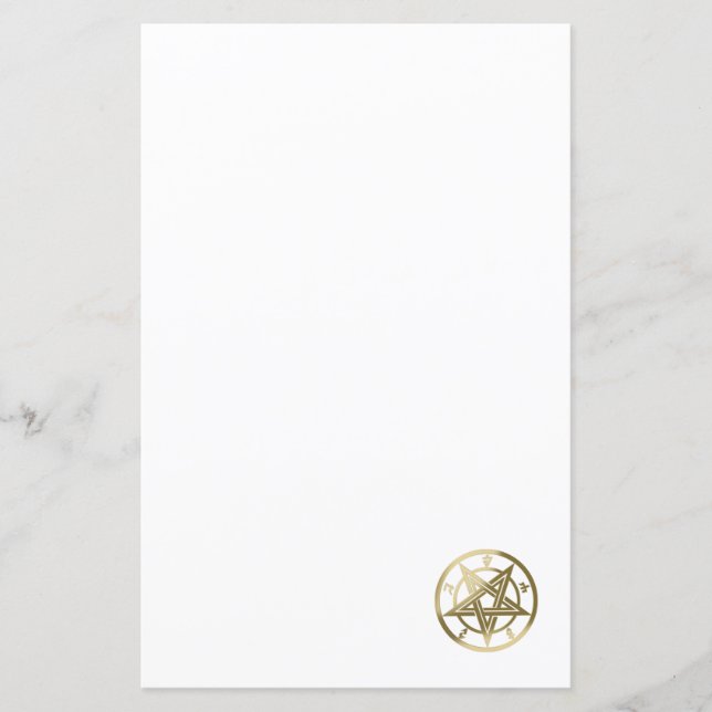 Klassiek pentagramsymbool (Voorkant)