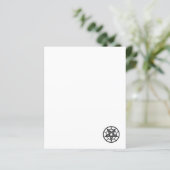 Klassiek pentagramsymbool (Staand voorkant)