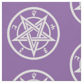 Klassiek pentagramsymbool stof (Close Up)