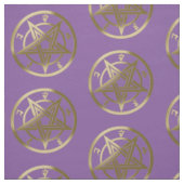 Klassiek pentagramsymbool stof (Swatch)