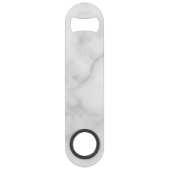 Klassiek Persoonlijk Bruidsjonker Monogram en Naam Speed Flessenopener (Achterkant)
