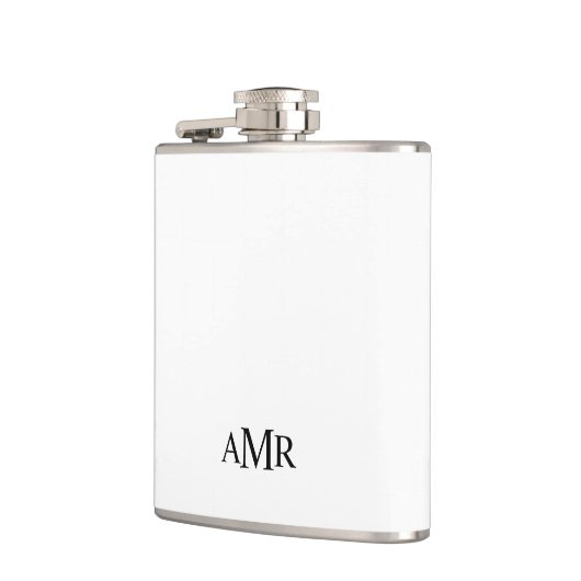 Klassiek Persoonlijk Monogram Heupfles (Links)