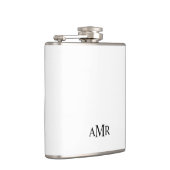 Klassiek Persoonlijk Monogram Heupfles (Rechts)