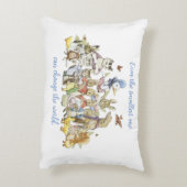 Klassiek Peter het Konijn Accent Kussen (Achterkant (Verticaal))