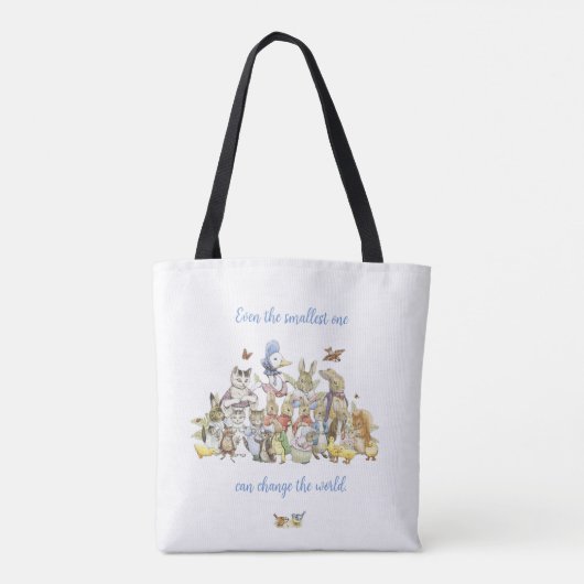 Klassiek Peter het Konijn Tote Bag (Achterkant)