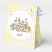 Klassiek Peter het Konijn Verjaardagsfeest Bedankdoosjes (Achterkant)