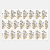 Klassiek Peter het Konijn Verjaardagsfeest Inpakpapier Vel (Voorkant 2)