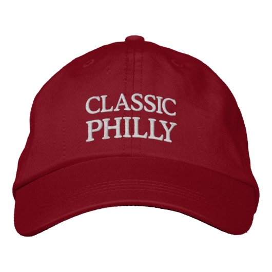 KLASSIEK PHILLY GEBORDUURD HONKBAL PET (Voorkant)