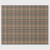 Klassiek plaid ontwerp cadeaupapier (Vlak)