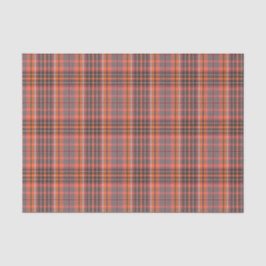 Klassiek plaid ontwerp tissuepapier