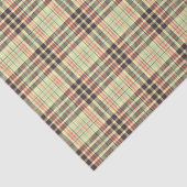 Klassiek plaid ontwerp tissuepapier (Detail)