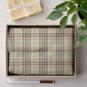 Klassiek plaid ontwerp tissuepapier (Geschenk)