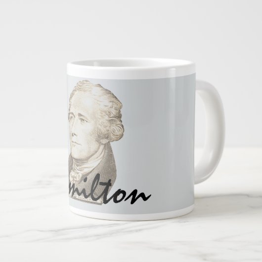 Klassiek portret van Alexander Hamilton Grote Koffiekop (Voorkant rechts)