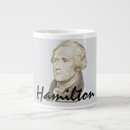 Klassiek portret van Alexander Hamilton Grote Koffiekop