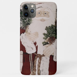 Klassiek Portret van Kerstman Kerstvakantie Case-Mate iPhone Case