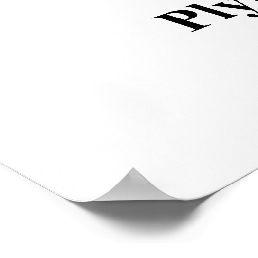 Klassiek Poster (Hoek)