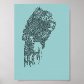 Klassiek Poster van lion & Lamb (Voorkant)