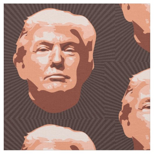 Klassiek President Donald Trump Stof (Close Up)