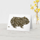 Klassiek Proefkonijn Kaart (Gele Bloem)