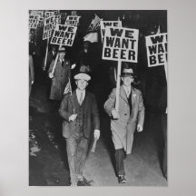 Klassiek Prohibitie Bier, We Willen Bier, Bierkuns
