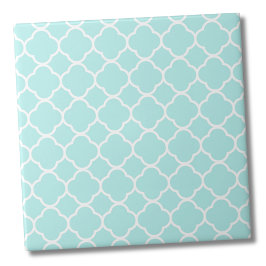 Klassiek Quatrefoil Marokkaans Patroon Tegeltje