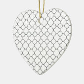 Klassiek Quatrefoil-patroon Keramisch Ornament (Links)