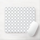 Klassiek Quatrefoil-patroon Muismat (Met muis)
