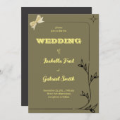 KLASSIEK RANDONTWERP TEGEN GRIJZE ACHTERGROND KAART (Voorkant / Achterkant)