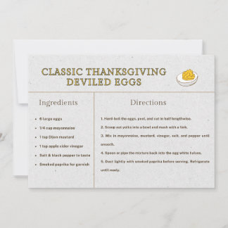Klassiek recept voor thanksgiving deviled eggs ans