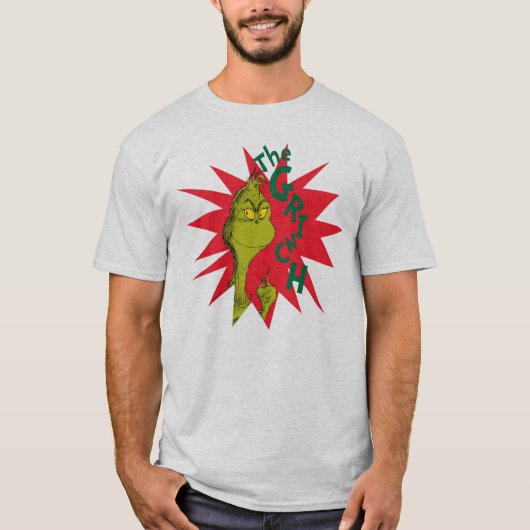 Klassiek| Red Starburst T-shirt (Voorkant)