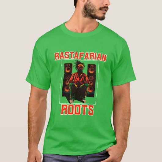 Klassiek reggae T-shirt (Voorkant)