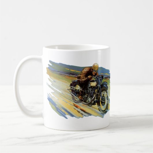 Klassiek Reisvervoer, Racemotor Koffiemok (Links)