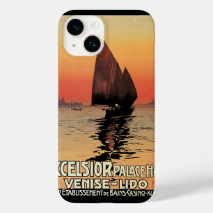 Klassiek reizen, boten bij Excelsior Palace Veneti Case-Mate iPhone 14 Hoesje