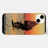 Klassiek reizen, boten bij Excelsior Palace Veneti Case-Mate iPhone Case (Achterkant (horizontaal))