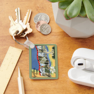 Klassiek reizen, Groeten uit Louisiana Golf Sleutelhanger