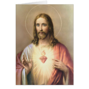 Klassiek Religieus Hart Jezus Jubileum Katholiek