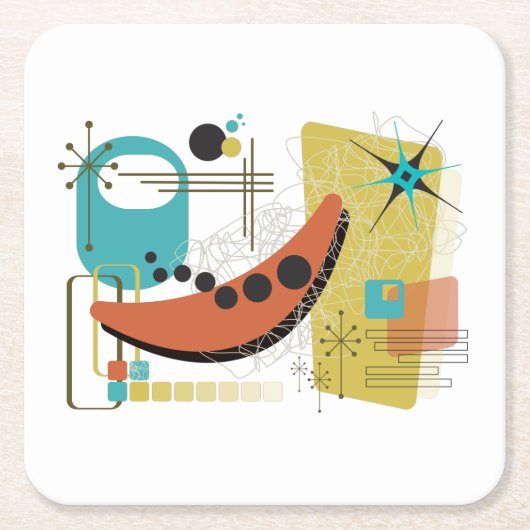 Klassiek resuxpapier Onderzetter (Voorkant)