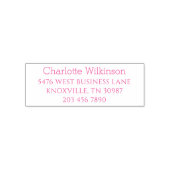 Klassiek retouradres bedrijfseigenaar  zelfinktende stempel (Design)