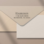 Klassiek retouradres  zelfinktende stempel