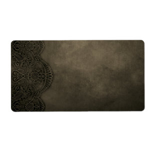 Klassiek Retouradreslabel  Etiket