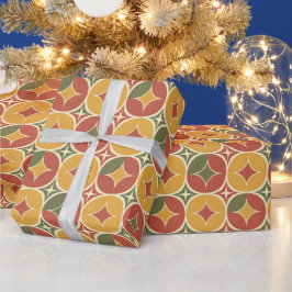 Klassiek Retro Bedrijfsfeestje Cadeaupapier