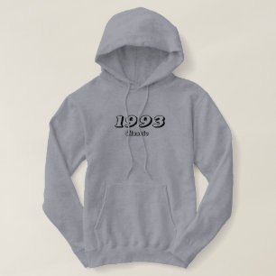 Klassiek Retro Design uit 1993 Hoodie