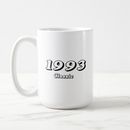 Klassiek Retro Design uit 1993 Koffiemok (Links)