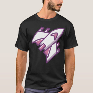 Klassiek retro gameschip grappig t-shirt
