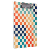 Klassiek Retro geruit schaakbordpatroon B Klembord (Rechts)