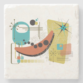 Klassiek Retro Redux Stone Onderzetter