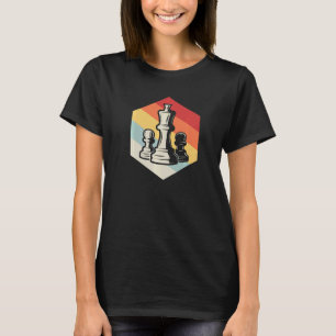 Klassiek Retro Schaakspel T-shirt