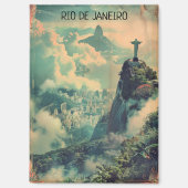 Klassiek  Rio de Janeiro Travel Jesus standbeeld Magneet (Voorkant)