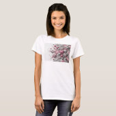 Klassiek Rode LOVE SPARKLES Slogan T-shirt (Voorkant volledig)