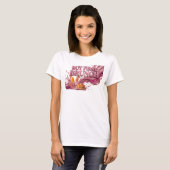 Klassiek Rode MAAR EERST BRUNCH T-shirt (Voorkant volledig)